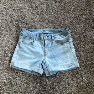 American Eagle Mid-Rise Jean Shorts